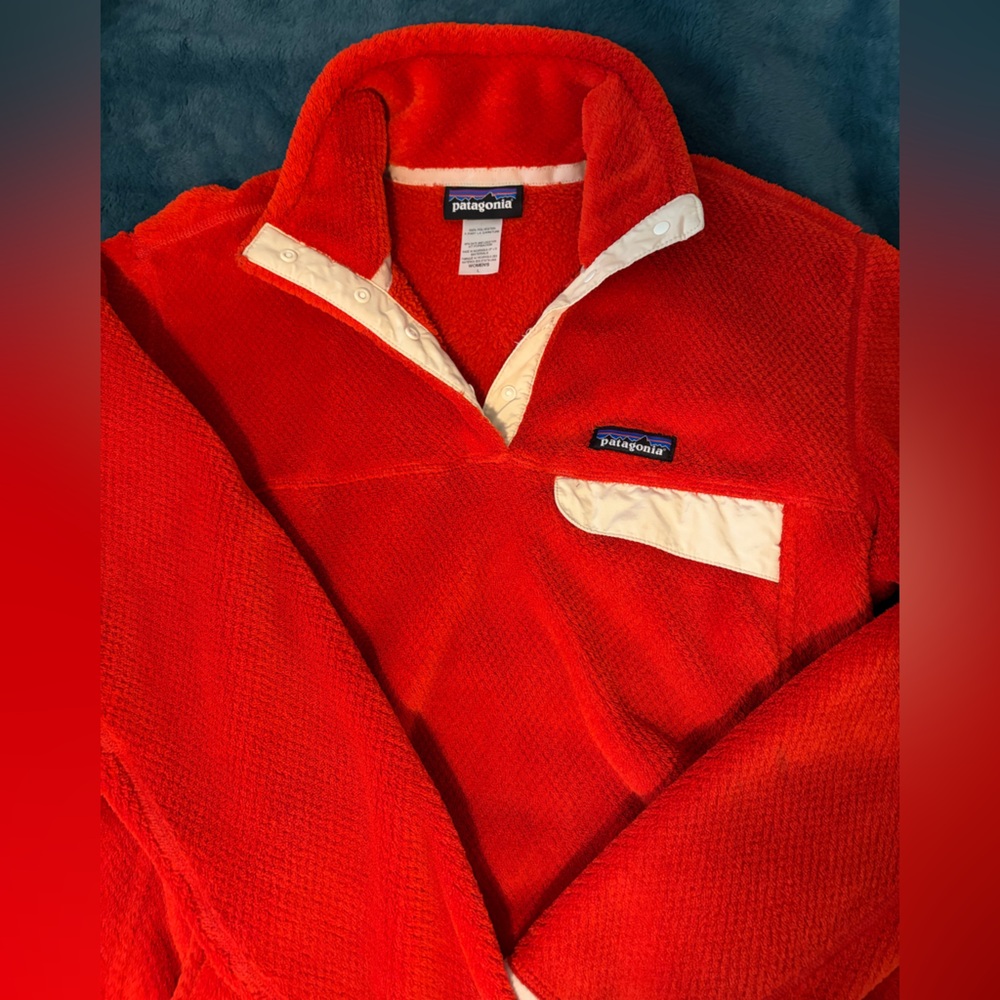 Patagonia Vibrant Red Fleece Sweater
